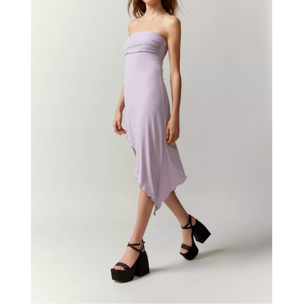 UO Y2K Asymmetrical Midi Dress | Sz XL